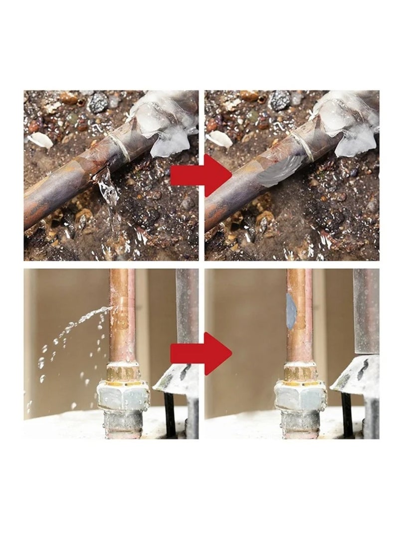 TERTELL Metal Repair Glue，A and B Repairing Glue | Industrial Metal Repair Paste, Heat Resistance, Powerful Metal Mending Agent for Casting Steel, Sand Holes  - Image 2
