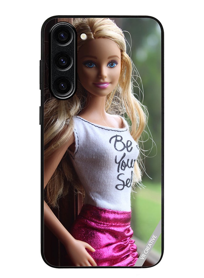 VR CREATIVE Protective Case Cover For Samsung Galaxy S24 Plus Barbie Doll Design Multicolour - Image 1