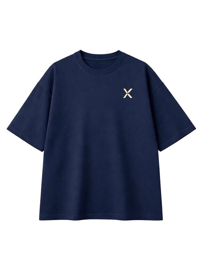 NOMAiX Astronaut T-Shirt │ Globe Compass Back Print │ Expat Streetwear │ Oversized Fit │ Made in UAE - Image 4