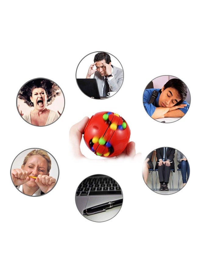 يو-هومي لعبة جيروسكوب ماجيك كيوب بطرف للإصبع من 3 قطع - Image 3