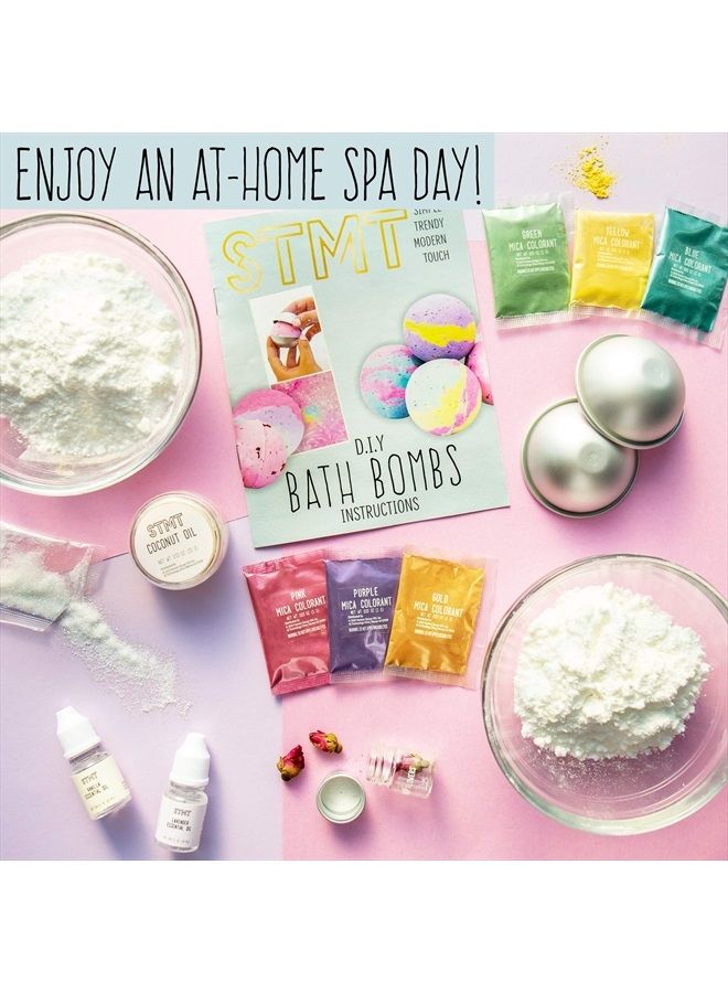 STMT D.I.Y. Bath Bomb Kit, STMT Kits for Girls, Bath Bomb Mold, Bath Bombs for Girls, Girls Spa Kit, Kits for Kids, Bath Bomb Kit for Girls, Bath Crumbles, Spa Kit, Spa Kit for Girls Ages - 6+ - Image 3