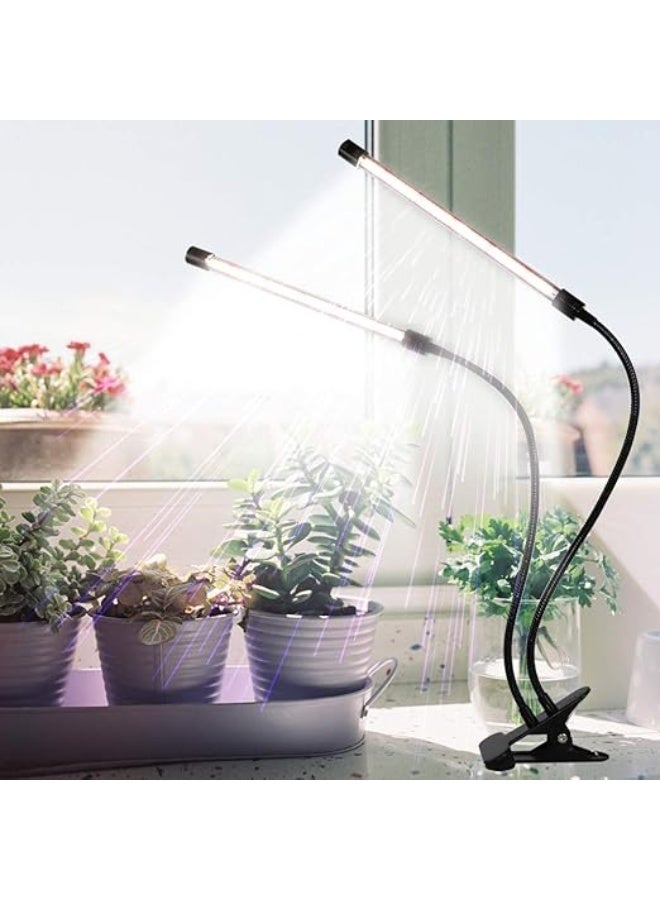Grow Light,Full Spectrum White 84 LED Clip Plant Lights for Indoor Plants Growing, 4,8,12H Timer  5 Dimmable Levels - Image 2