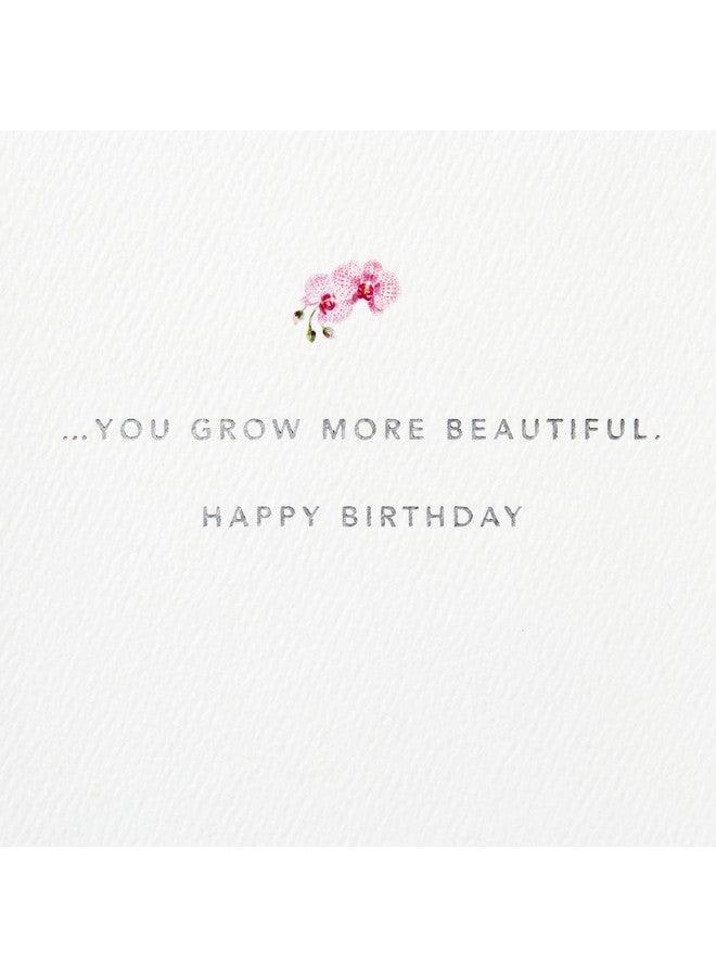 هولمارك بطاقة عيد ميلاد مميزة من Hallmark لها (أوركيد) - Image 3