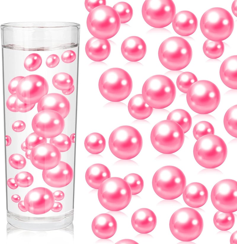 ZEBMOON 100 Pcs Floating Pearls 14/20/44MM meihong - Image 1