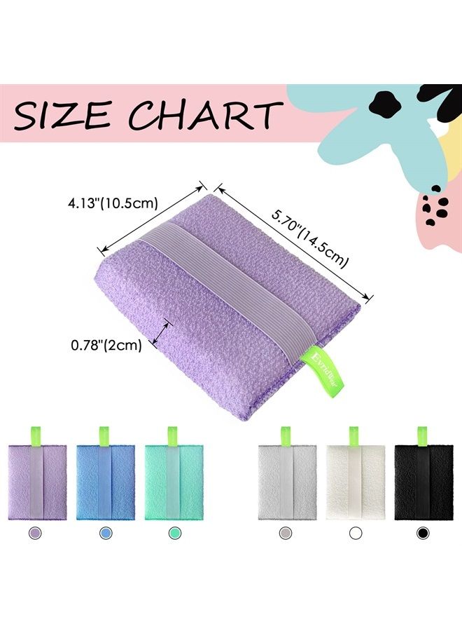 Evridwear Exfoliating Bath Sponge, Daily Skincare Body Scrubbers Loofah Shower Pads with Strap for Body Cleansing, Dead Skin Cell Remover, 3 Count Value Pack(Classical) - Image 2