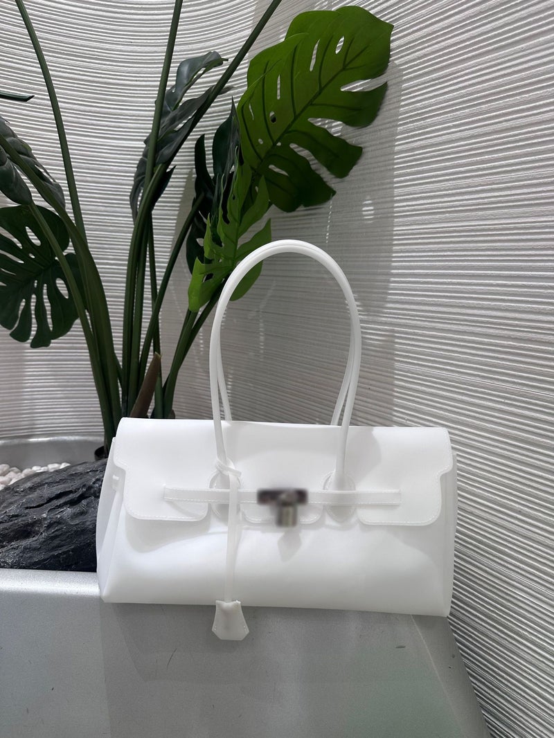 kiikii Jelly Bag - Elegant Lady Handbag, 2026 New Fashionable All-Match Large Capacity Shoulder Bag