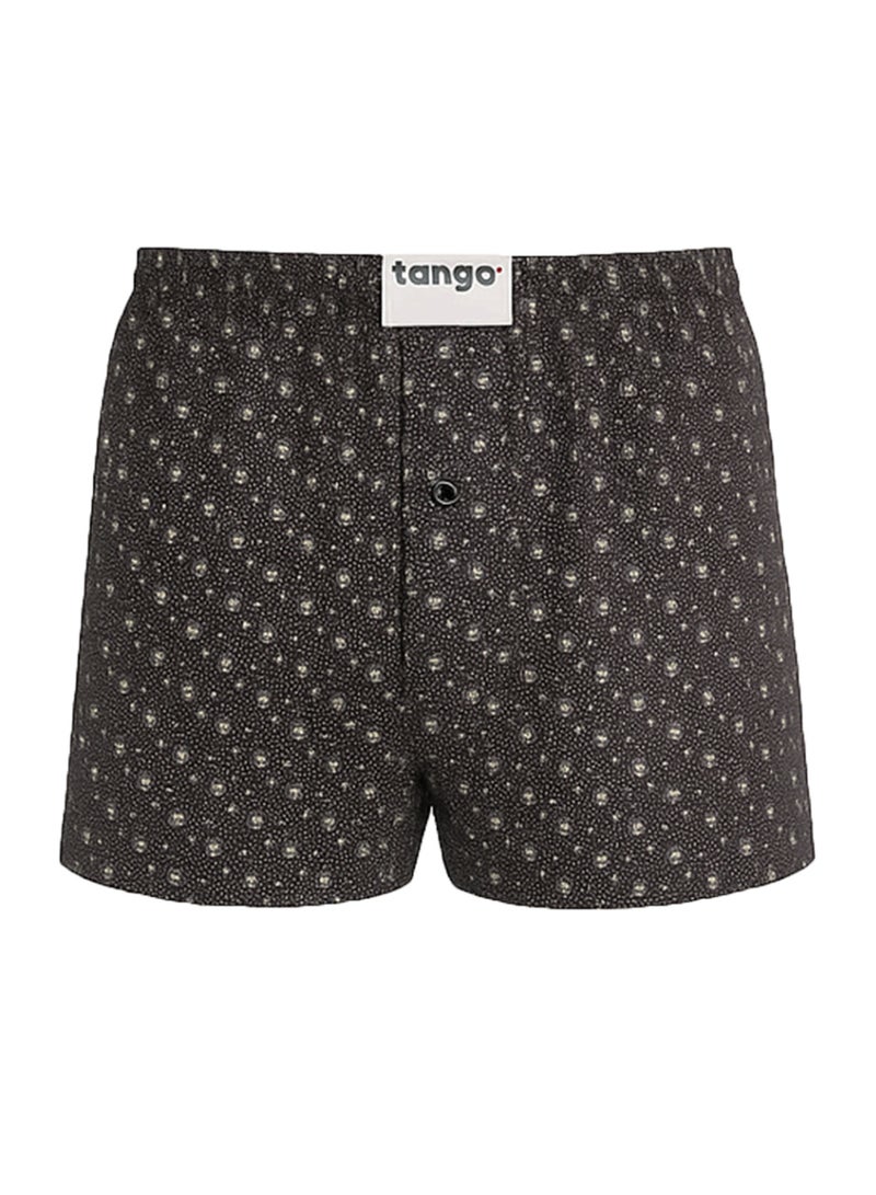 Tango Button Shorts (Pattern) Grey Dotted - Image 1