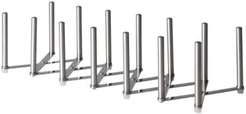 Pot lid organiser, stainless steel