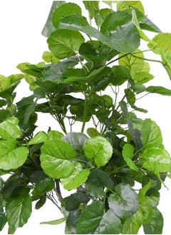 BABAZAM Artificial Ficus Tree Fake Silk Plant Faux Greenery Tree with Plastic Nursery Pot & Realistic Leaves & Natural Trunk for Home Office Garden Living Room Indoor Outdoor Decor 130x60x60cm  - Image 4