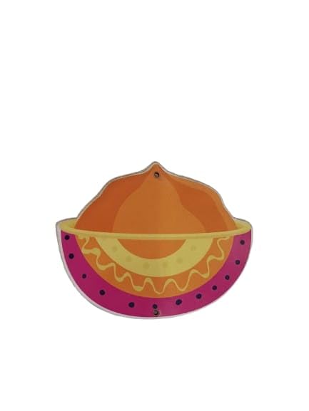 Sellplus MDF Holi Design Cutouts Printed Holi Gifts | Holi Gift Pack | Decorative for Holi Festival | Home and Office Decor (Pack of 10) (Design 5)