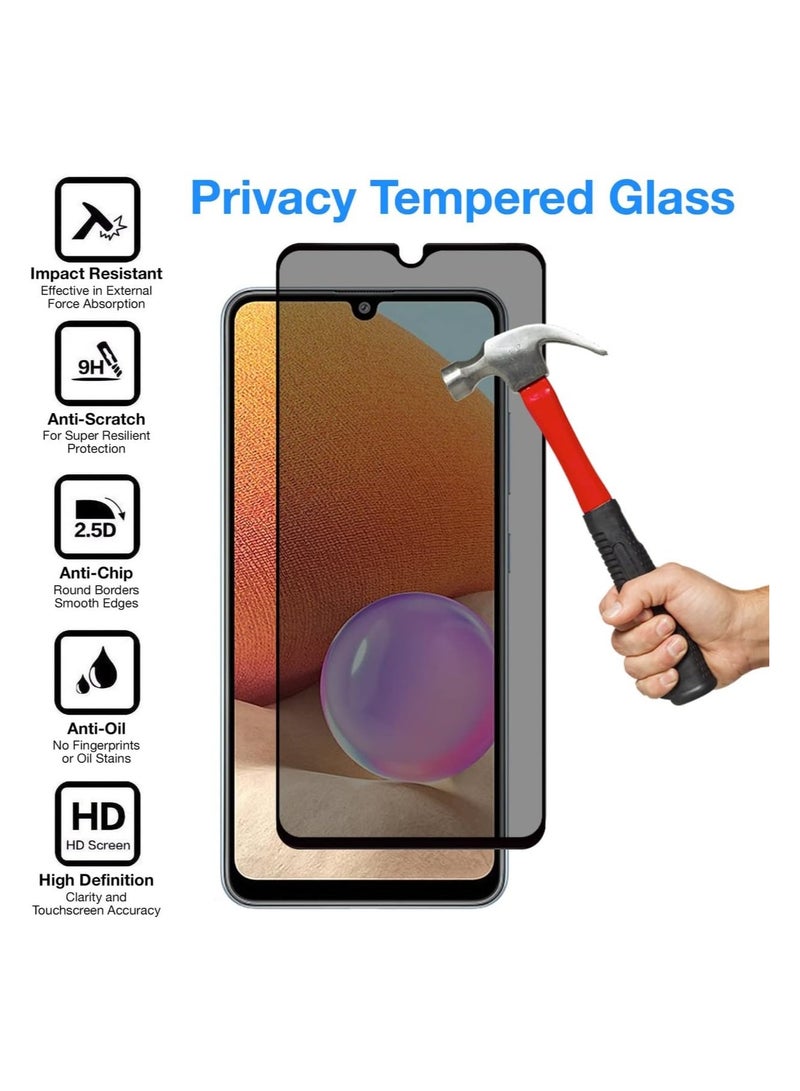 حماية شاشة زجاجية مقساة للخصوصية لهاتف سامسونج جالاكسي M33 5G - Image 3