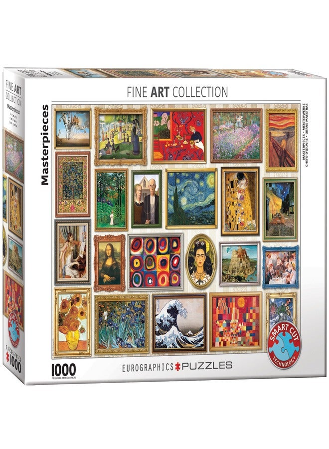 EuroGraphics Masterpieces Puzzle1000 Piece Puzzle - Image 2
