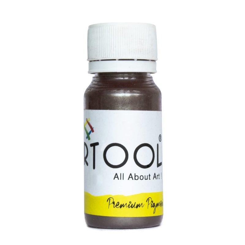 ARTOOL Mica Powder for Epoxy Resin Pigment Art Blastic Green Non Toxic Multipurpose Use In Making Shimmery Art and Craft Projects 9 gm (PP4) - Image 1