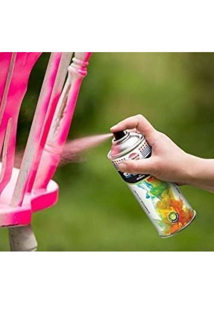 Asmaco Spray Paint Quick Drying Smooth High Gloss Interior Exterior Wood Plastic Metal Automotive Non fading 400ML (Bright Gold) - Image 4