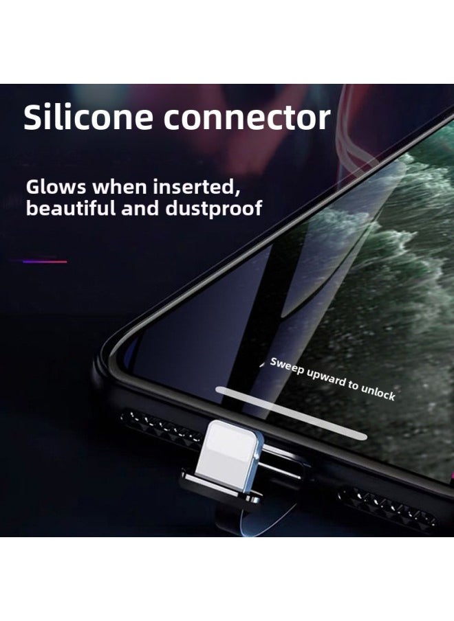 Applicable To For Iphone 14 Mobile Phone Shell For Iphone15 Caller Luminous 11pro Anime 13 Men's 12mini Fashion-Color:Bo Ren Lightning [fine Hole]]-Applicable Model:For Apple 2020SE(4.7)