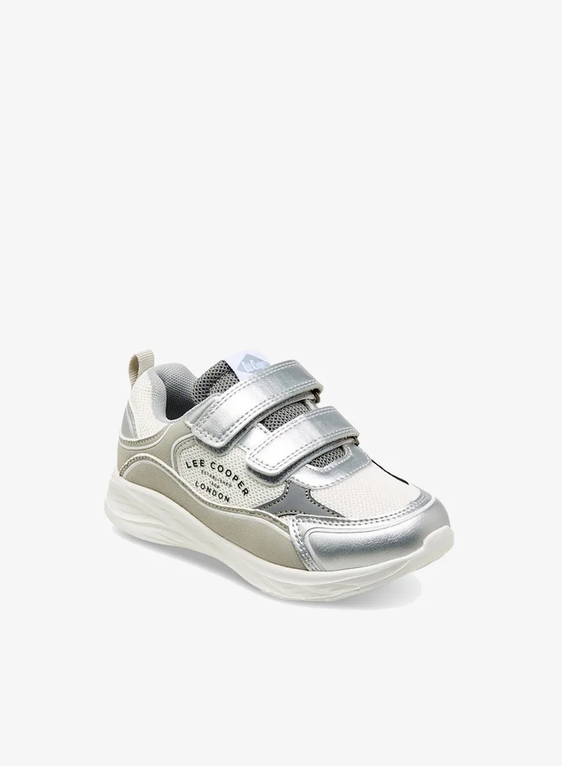 لي كوبر حذاء رياضي بناتي بألواح وإغلاق بشريط لاصق