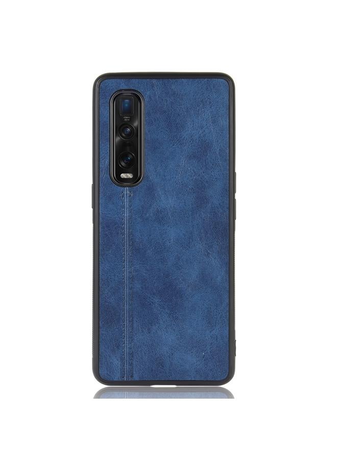 S-TOP Case For Oppo Find X2 Pro Regular Version Shockproof Sewing Cow Pattern Skin PC + PU + TPU Case - Image 2