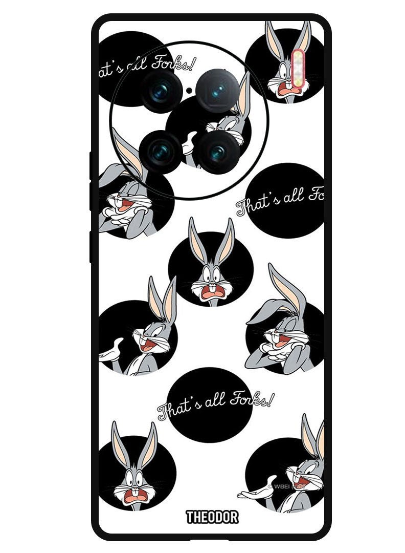 Theodor Protective Case Anti Scratch Shock Proof Bumper Cover For Vivo X90 Pro Plus Bugs Bunny (3) - Image 1