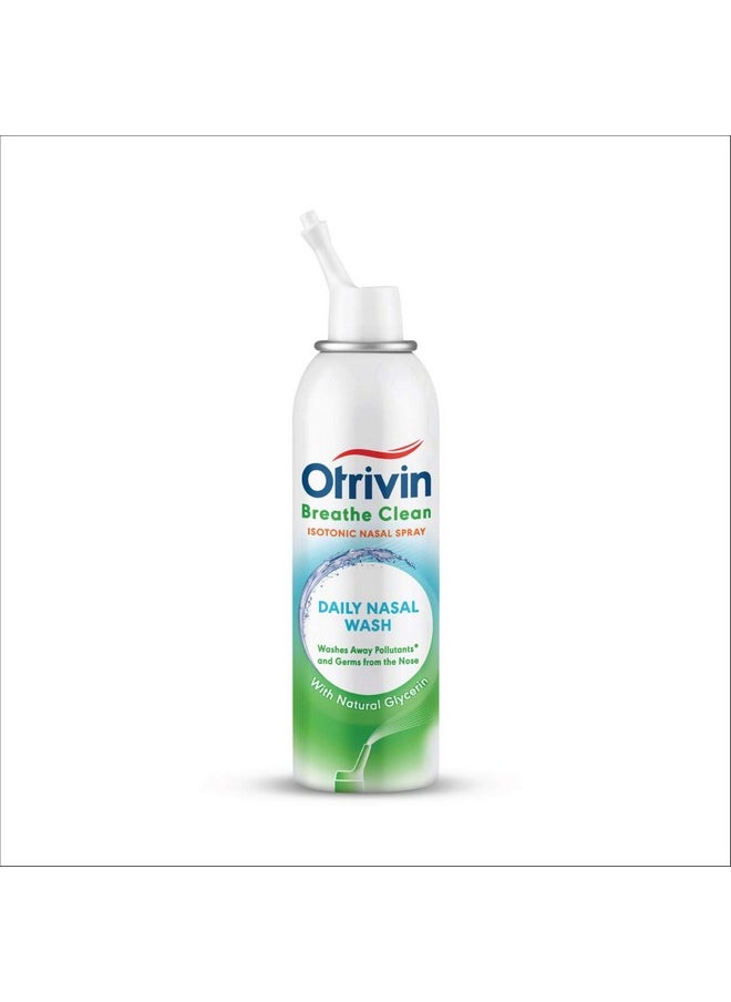 OTRIVIN Breathe Clean Daily Nasal Wash 100Ml Pack Of 1  - Image 1