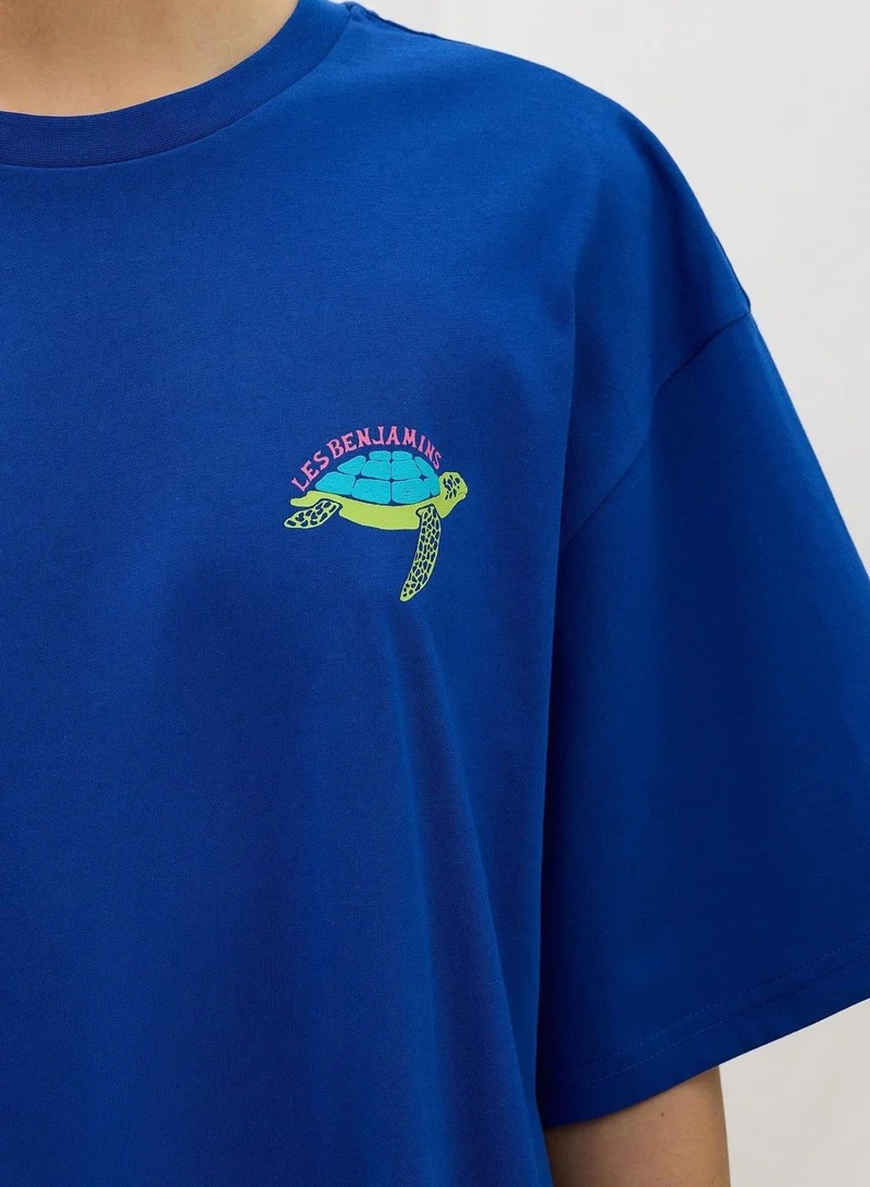 LES BENJAMINS  OVERSIZED TEE 016 for Women | Best Price UAE