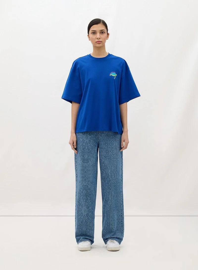 LES BENJAMINS  OVERSIZED TEE 016 for Women | Best Price UAE