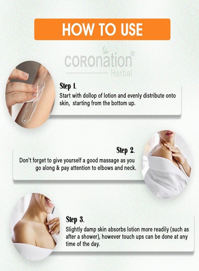 COROnation Herbal Vitamin C Body Lotion for Men & Women - 400 ml - Image 4