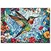 AEEKDOOK Stained Glass Hummingbird Puzzles for Adults 1000 Pieces Impossible Hard Puzzles for Adults Art Jigsaw Puzzles 1000 Pieces as Wall Decor - Image 2