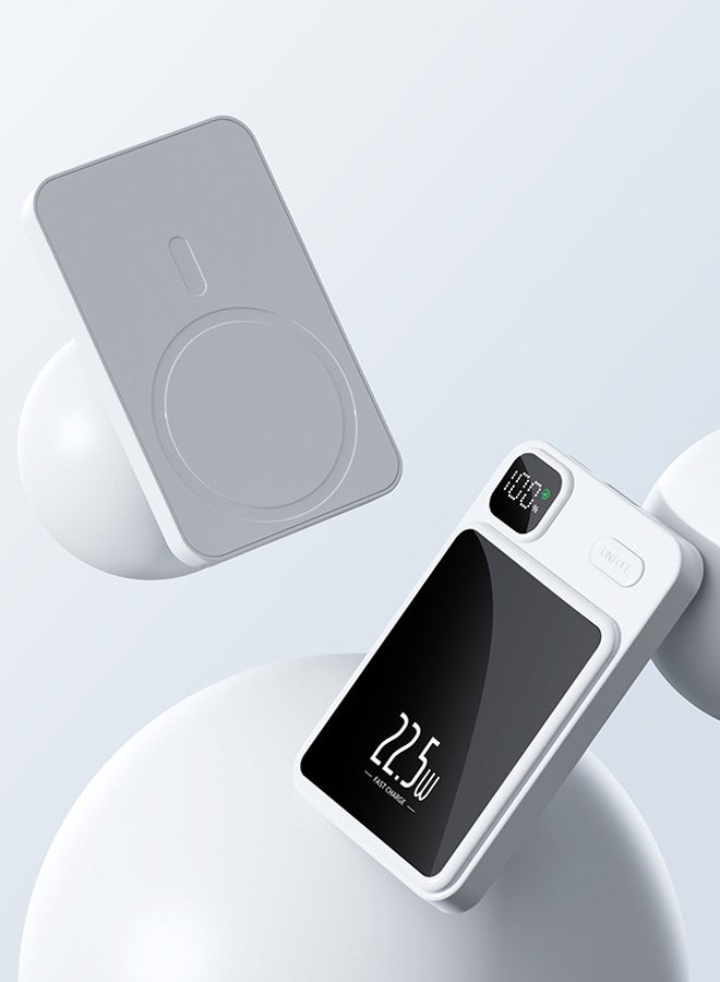 3 colors Ultra-thin aluminum alloy magnetic power bank, battery PowerCore 5K, 5000mAh Power Bank  - Image 1
