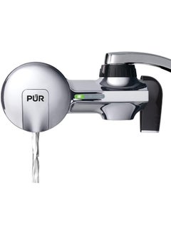 PLUS Faucet Mount Water Filtration System, Chrome