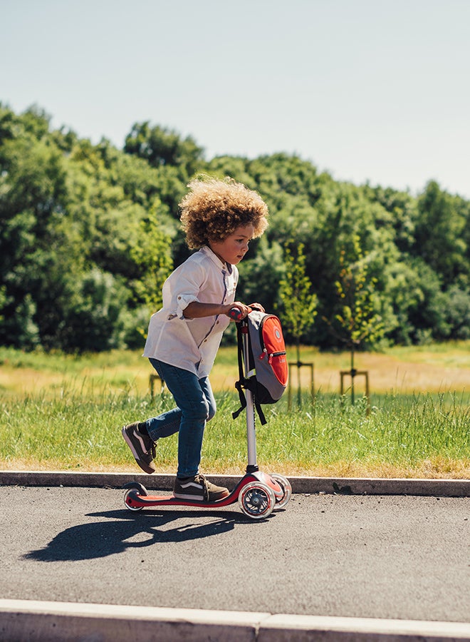 Globber Junior Backpack - Lime Green/Black - Image 3