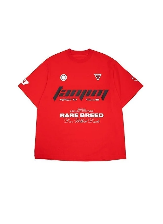 Tanjim Squad RED TANJIM RACE T-SHIRT - RED for Men | Best Price UAE