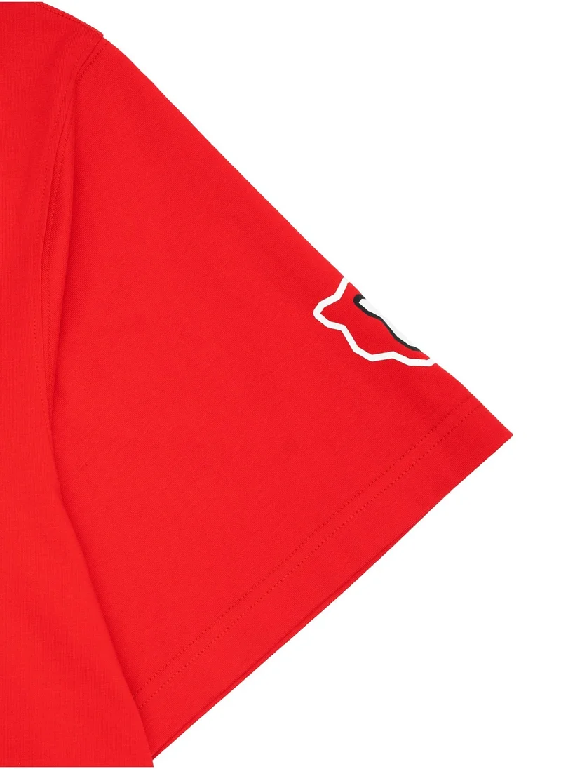 Tanjim Squad RED TANJIM RACE T-SHIRT - RED for Men | Best Price UAE