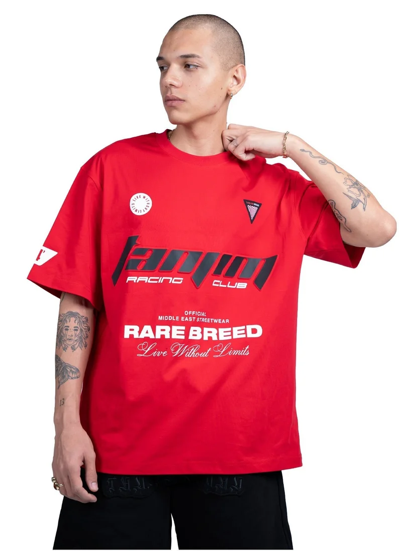 TANJIM RACE T-SHIRT - RED