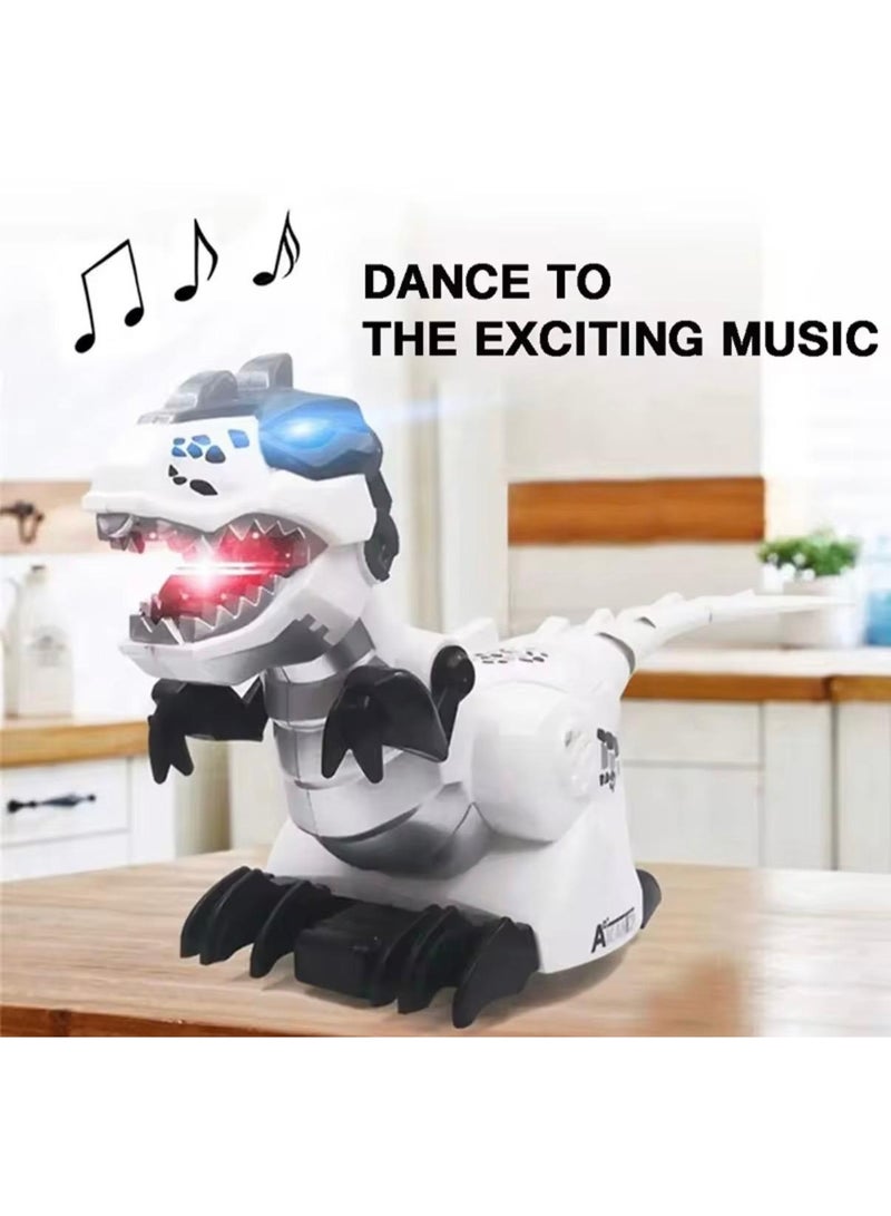 Toyland Remote Control Robot Dinosaur Toy - Large Walking T-Rex with LED Lights, Roaring Sounds & Programmable Actions - Electronic RC For Kids. - Image 2