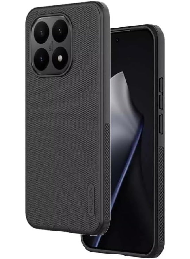 Nillkin Case Compatible with Xiaomi 15T Nillkin Super Frosted Shield Pro Hard Back Soft Border PC + TPU Shock Absorb Cover Raised Bezel Camera Protect Black Color Xiaomi 15T - Image 1