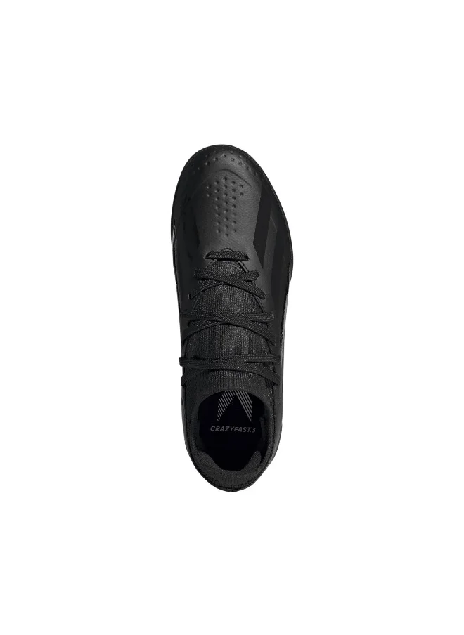 Adidas adidas X Crazyfast.3 Tf J Black Football Shoes 10K