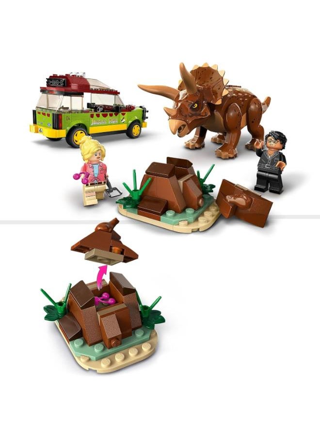 LEGO 76959 Triceratops Research  Building Set  - Image 3