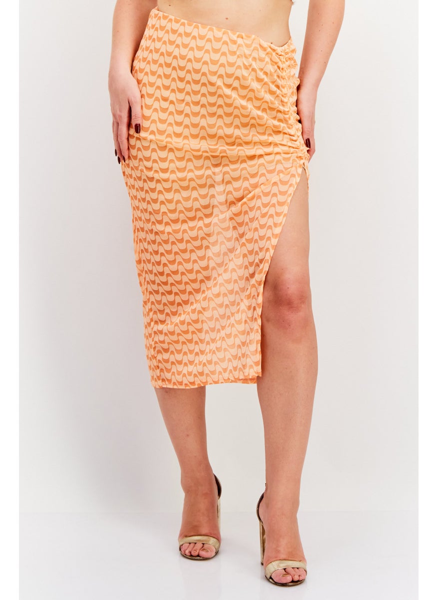 Women Textured Basic Midi Skirt, Orange - pzsku/ZE8042CEA717839E525D9Z/45/_/1727187862/1c9da6e3-7efe-44eb-bd8f-5a08011d0d49