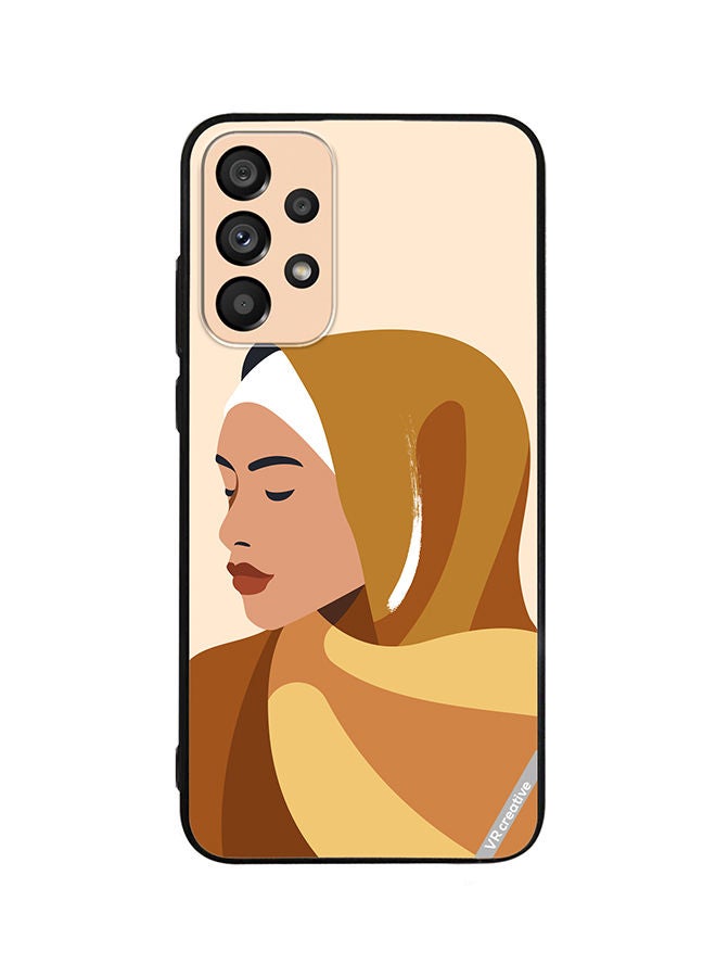 VR CREATIVE Protective Case Cover For Samsung Galaxy A23 Cartoon Woman Shape Design Multicolour - Image 1