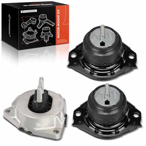 A-Premium 3PCS Engine Motor Mount and Transmission Mount Set Compatible with Jeep Grand Cherokee 2011-2021 & Dodge Durango 2013-2022, 3.6L 5.7L 6.4L, Replace# 68032662AD, 68032662AE - Image 1