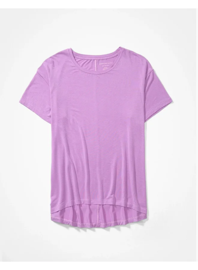 امريكان ايجل AE Soft & Sexy Oversized Crew Neck T-Shirt