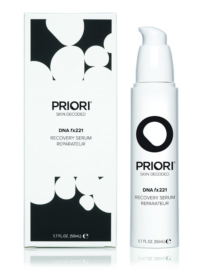 Priori Skincare DNA Recovery Serum Repairing Correcting Age Defying Day Night Face Treatment Free Radical Protection Beauty Boost Intense Hydration Oil Free Fragrance Free 17 fl oz - Image 3