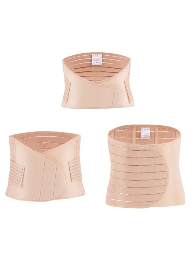بينكساما 3 PCS الطبية بعد الولادة حزام البطن ، أحجام حرة (حزام البطن + حزام الحوض + حزام البطن) - Image 3