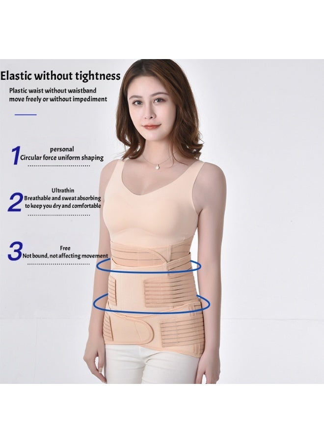 بينكساما 3 PCS الطبية بعد الولادة حزام البطن ، أحجام حرة (حزام البطن + حزام الحوض + حزام البطن) - Image 5