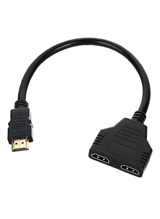 MAIKOU 1 Input 2 Output HDMI Switch Cable Black