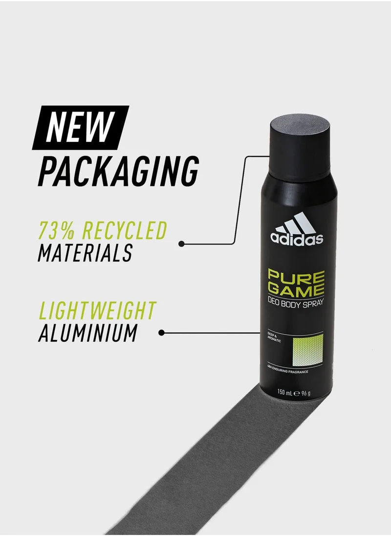 Adidas Pure Game Deodorant Body Spray 150ml