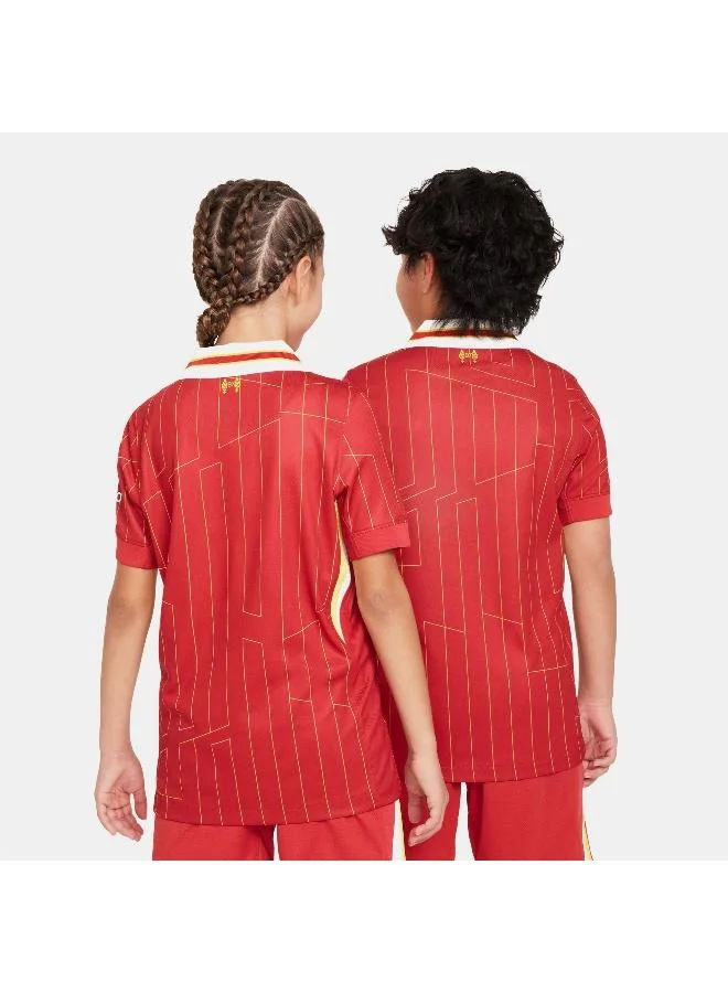 Nike Kids' Liverpool 24/25 Home Replica Football Jersey