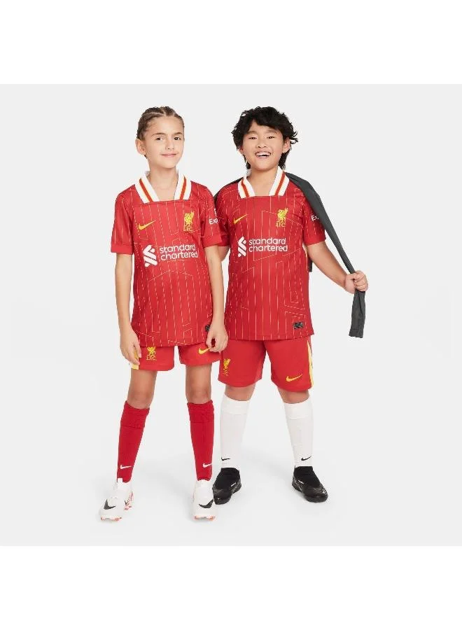 Nike Kids' Liverpool 24/25 Home Replica Football Jersey