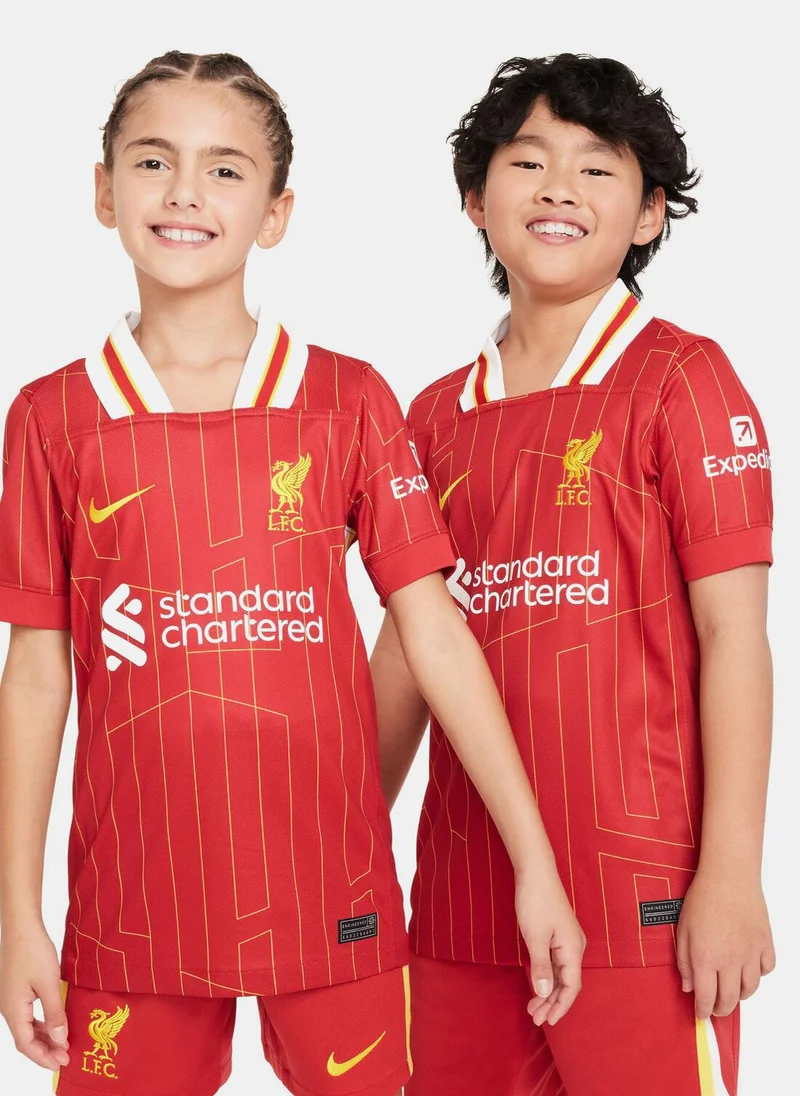 Nike Kids' Liverpool F.C. Dri-FIT Stadium Home Football Jersey