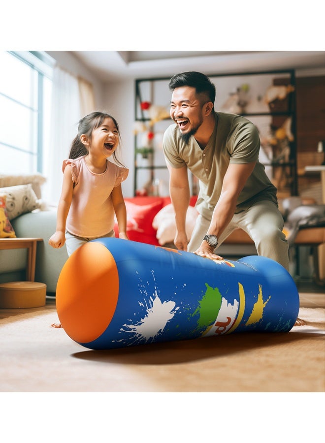 فيد عمود ملاكمة للأطفال قابل للنفخ – لعبة ملاكمة منزلية وخارجية – معدات تدريب الكاراتيه والتايكوندو – قاعدة متينة مقاومة للتسرب – لعبة رياضية آمنة - Image 5